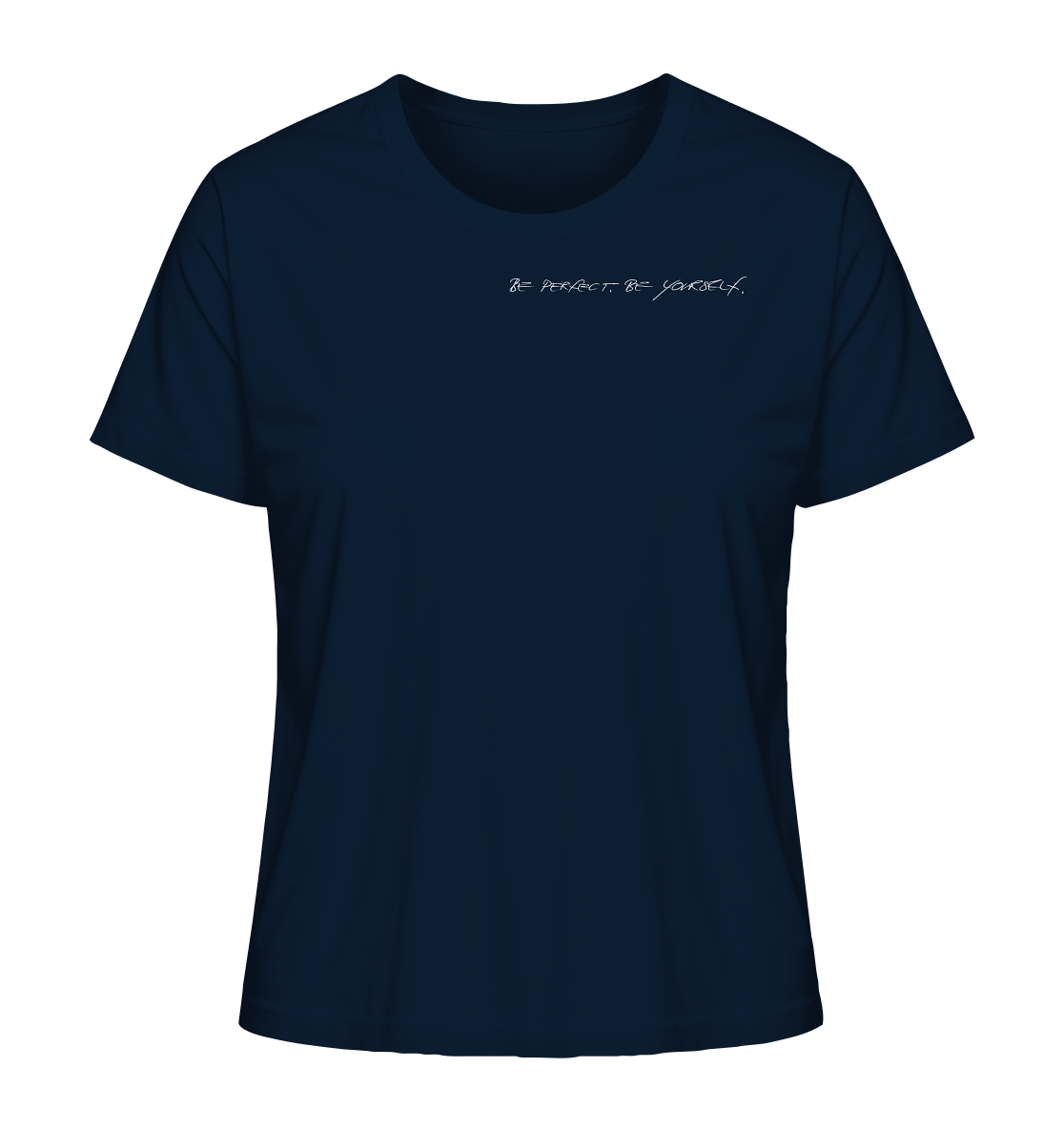 Ladies Organic Shirt - Weiße Schrift