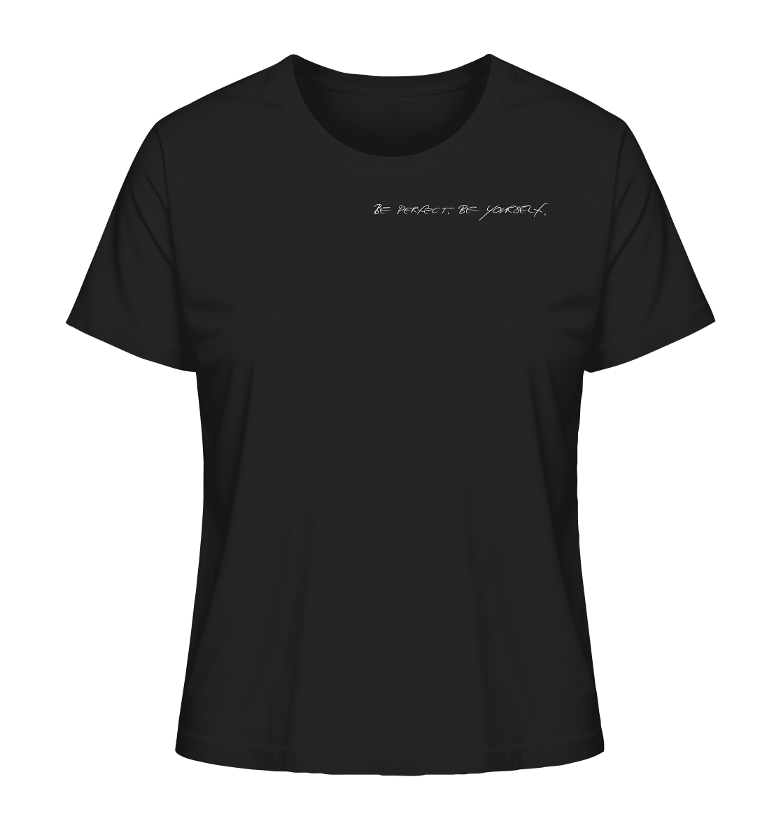 Ladies Organic Shirt - Weiße Schrift