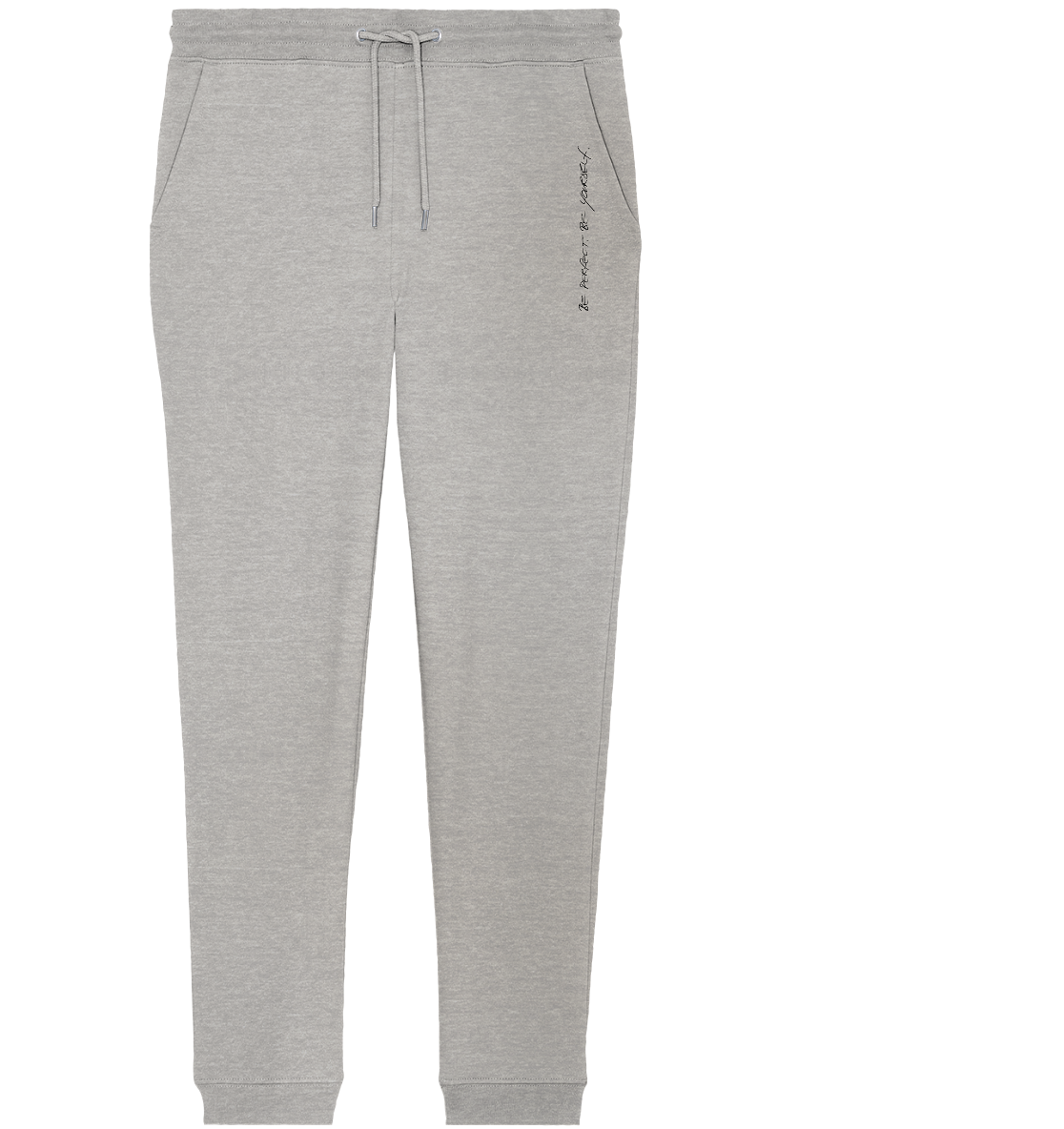 Organic Jogger Pants - Schwarze Schrift - Organic Jogger Pants