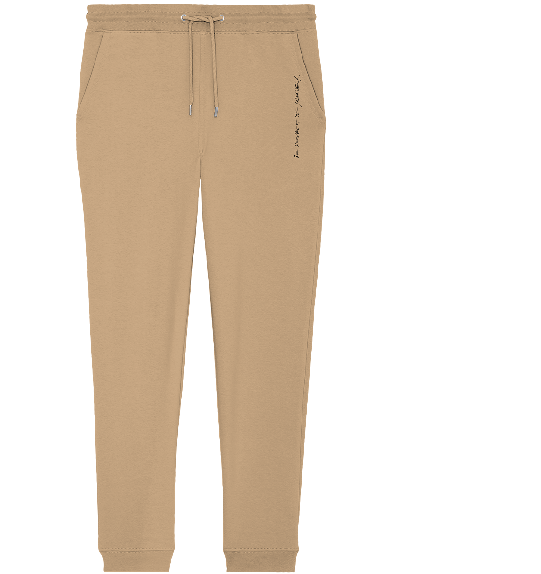 Organic Jogger Pants - Schwarze Schrift - Organic Jogger Pants